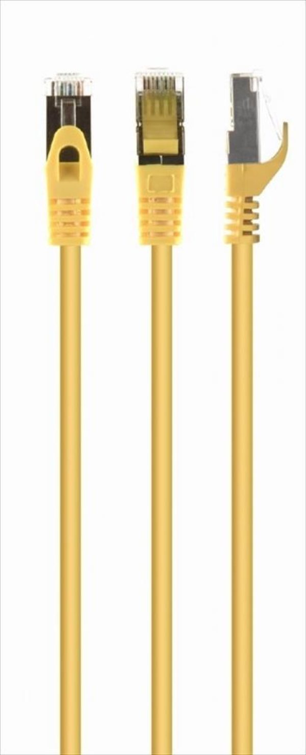 Cables net patch s/ftp cat6a lszh 1m yellow cablexpert