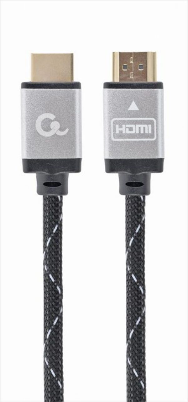 Cables monitor hdmi m-m 7.5m v2.0 4k (60hz) hdr with ethernet cablexpert select plus, ccb-hdmil-7.5m