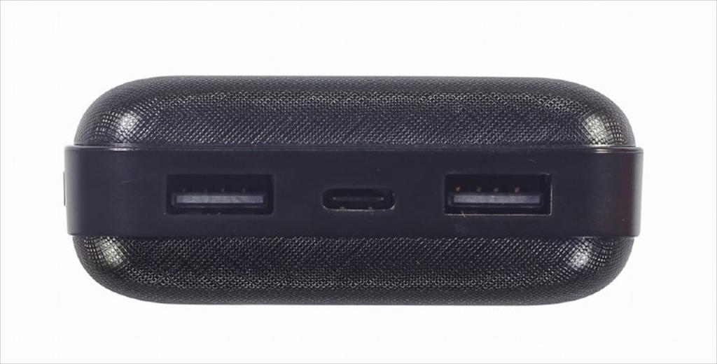 POWER BANK GEMBIRD 20000mAh, Input (Type-C) /output( 2x USB-A, 1 x Type-C), Black, PB20-02 - Image 4