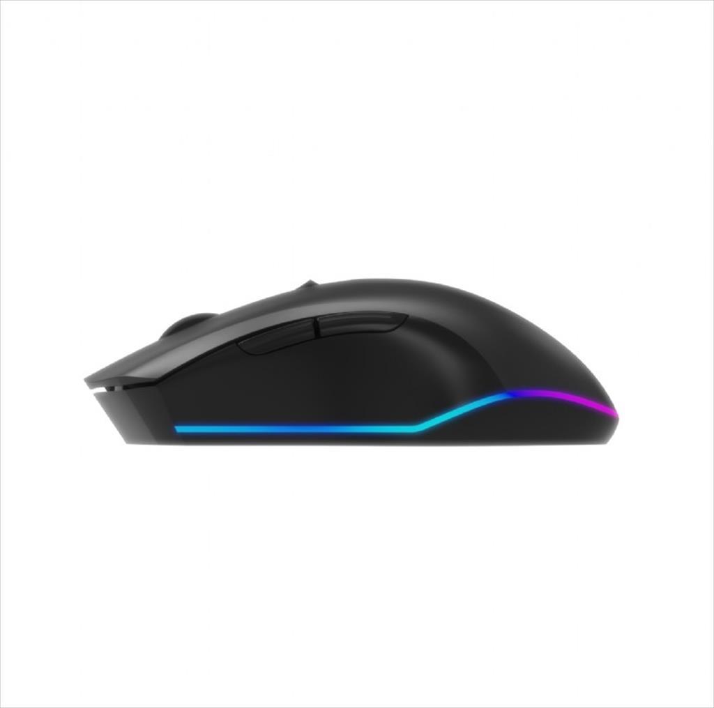 MOUSE WIRELESS USB GEMBIRD Firebolt 6-button RGB Gaming Mouse 2.4Ghz+USB, Black, MUSGW-6BL-02 - Image 3