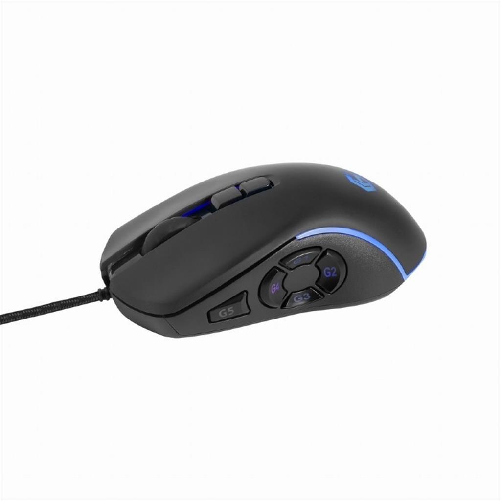 MOUSE WIRED GEMBIRD, Gaming Mouse, USB, RGB, 7200DPI, Black, MUSG-RAGNAR-RX500 - Image 3