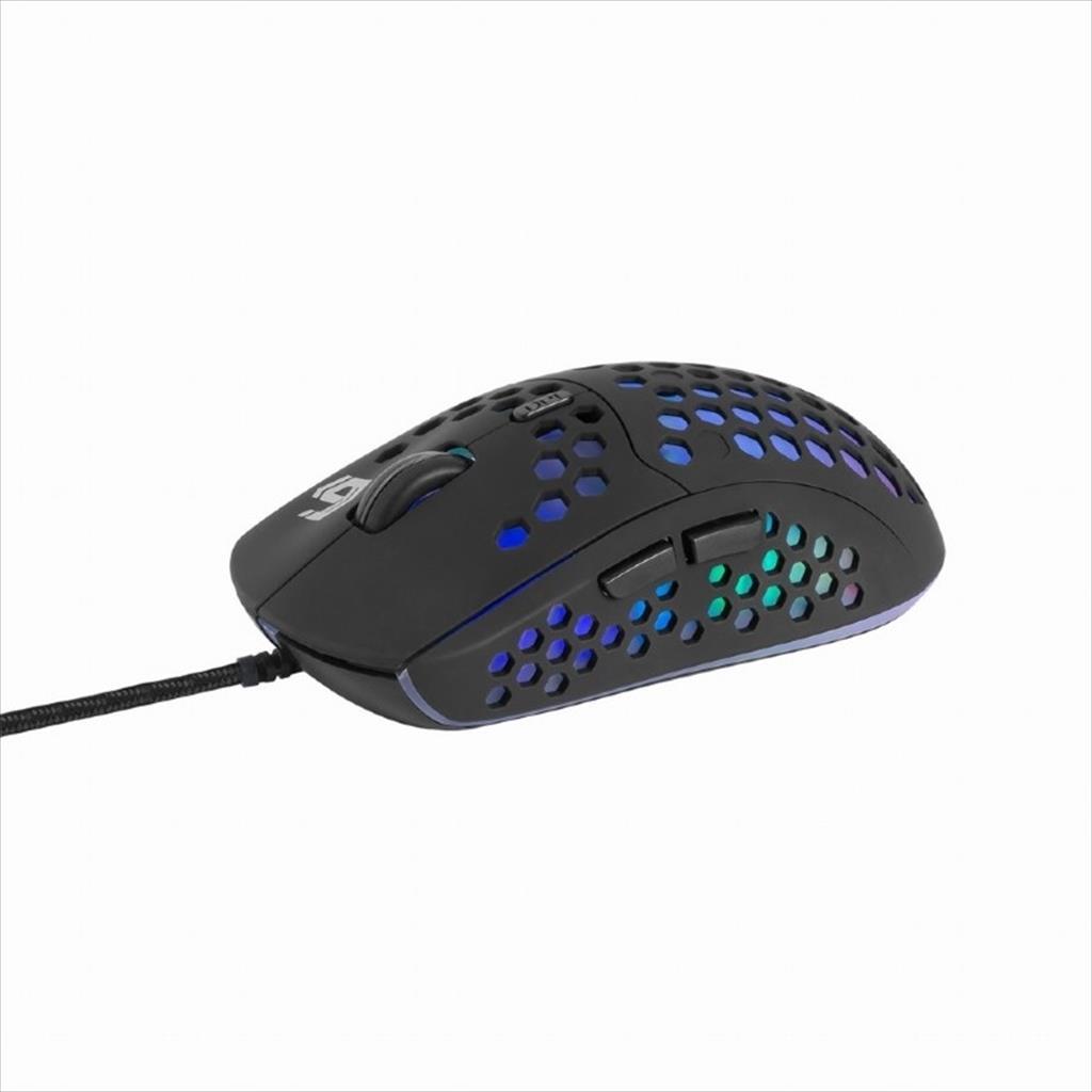 MOUSE WIRED GEMBIRD, Gaming Mouse, USB, RGB, 7200DPI, Black, MUSG-RAGNAR-RX400 - Image 3