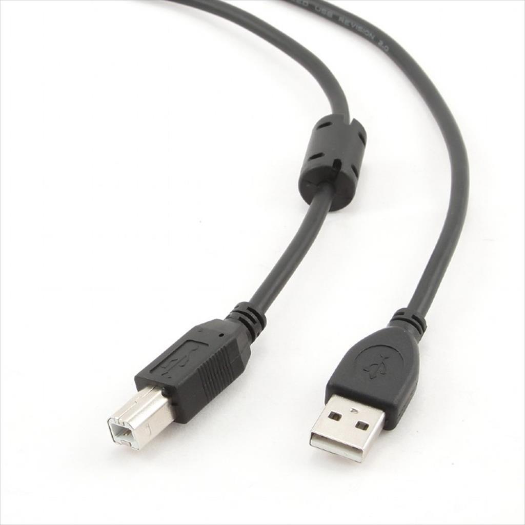 CABLES USB 2.0 AM-BM 3М CABLEXPERT, CCFB-USB2-AMBM-3M - Image 3