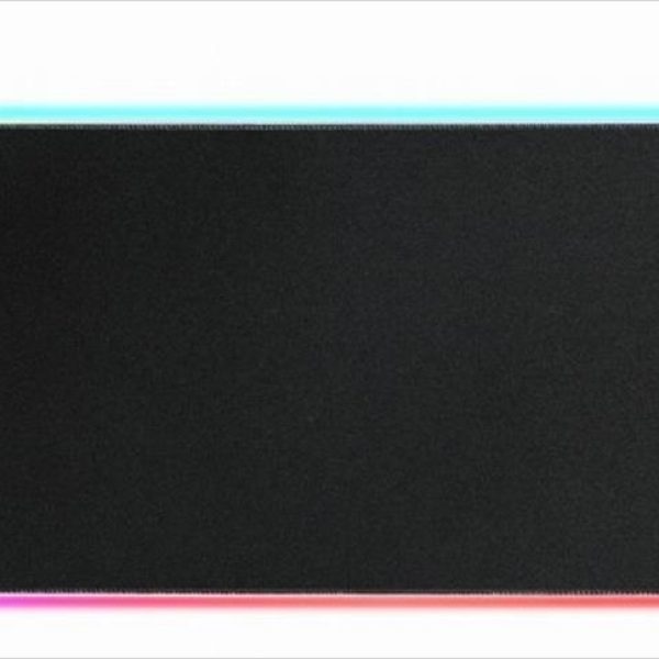MOUSEPAD GEMBIRD with LED light effect, Black L 300x800x4mm, MP-GAMELED-L