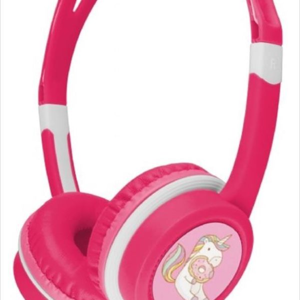 HEADPHONES GEMBIRD KIDS Pink, w/microphone 1x3.5mm jack, MHP-JR-PK