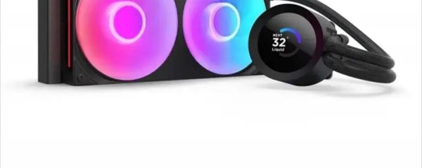 COOLERS CPU AIO NZXT Kraken Plus 240 RGB, F240 RGB Core fan, w/1.54" LCD display, RL-KR240-B2, matte black