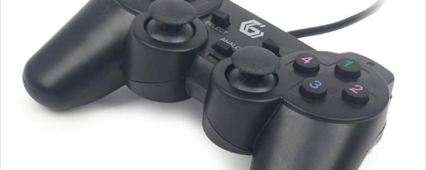 GAME PAD WIRED GEMBIRD, Vibration (for PC), Black, JPD-UDV-01