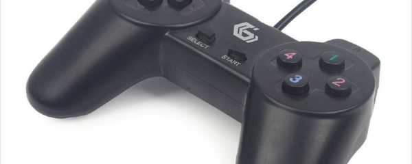 GAME PAD WIRED GEMBIRD USB (for PC), Black, JPD-UB-01