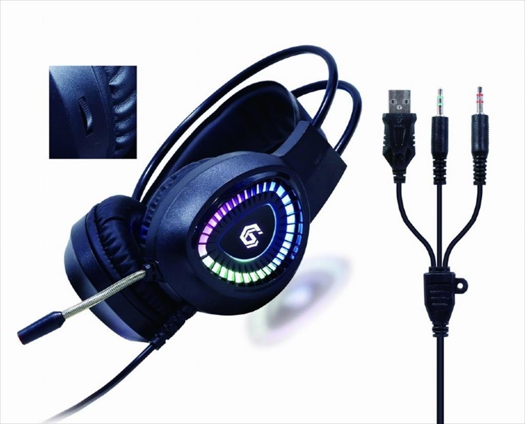 GAMING set GEMBIRD PHANTOM 4in1 Keyboard+Mouse+Headphones+Mousepad, GGS-UMGL4-01 - Image 4