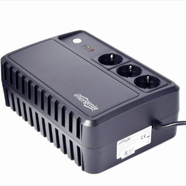 UPS 1000VA/600W ENERGENIE, DESKTOP 1000,  w/ AVR, 3x (CEE 7/4), EG-UPS-3SDT1000-01