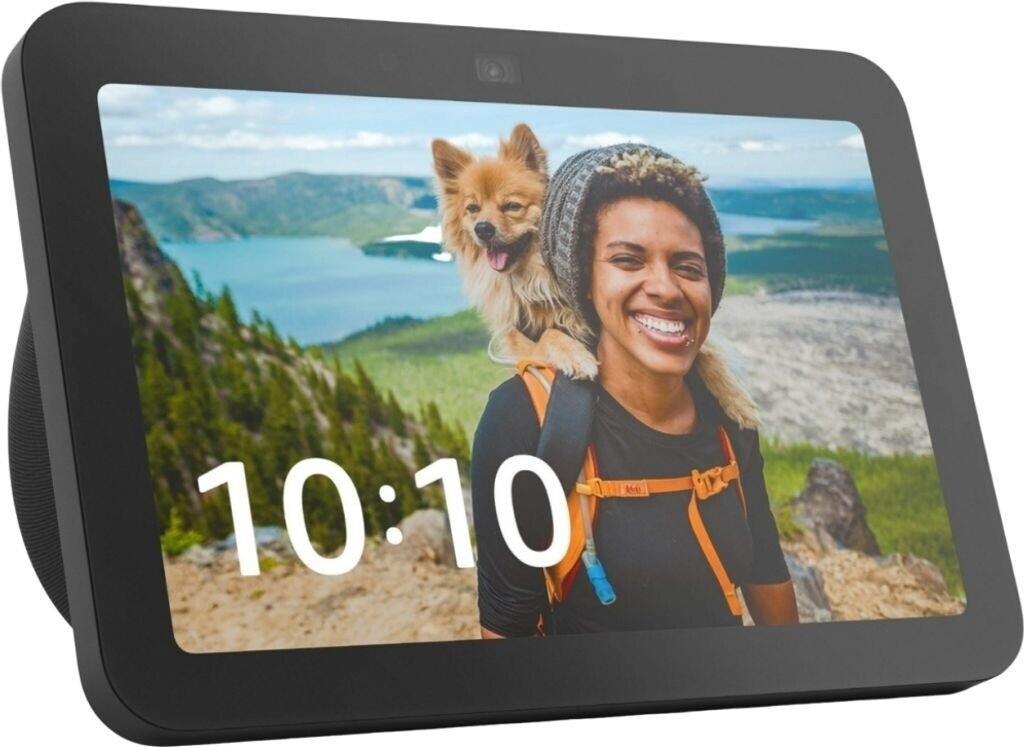 SMART DISPLAY AMAZON ECHO SHOW 8, 3rd Gen, MULTIMEDIA SPEAKER, Charcoal, 30W, SHOW8G3-BK - Image 2