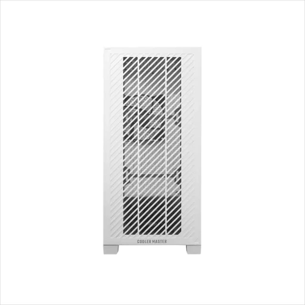 CASE COOLER MASTER mATX ELITE 301 , w/WINDOW, 1x 120mm Fan,  1xType-C,1xUSB 3.2, 3.5mm Jack, White, E301L-WGNN-S00 - Image 3