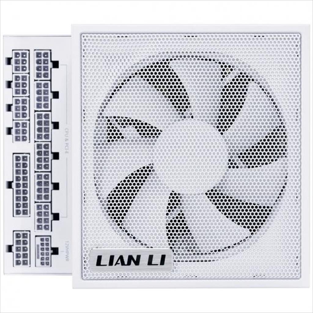 PSU 1300W LIAN LI EDGE EG1300 80+ PLATINUM, PCIe 5.1 (L-Shape, w/x4 USB 2.0 headers), FULL MODULAR White - Image 5