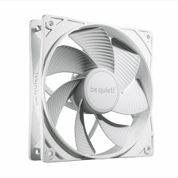 COOLERS CASE FAN 120mm BE QUIET! PURE WINGS 3 PWM  Reverse 1500rpm, 3-Pack,White BL136