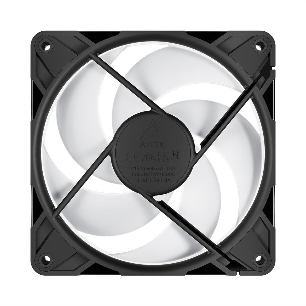 COOLERS CASE FAN 120mm ARCTIC P12 Pro A-RGB REVERSE 600-3000 RPM BLACK ACFAN00331A - Image 5