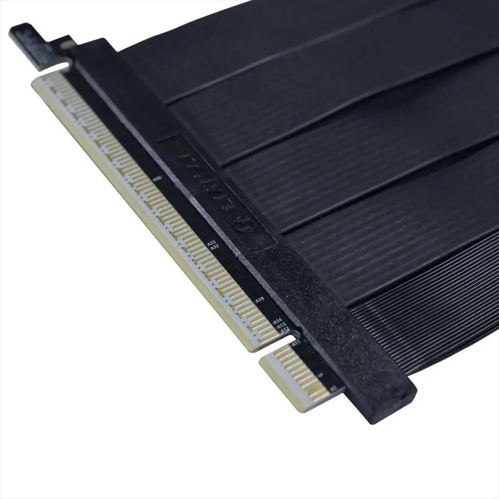 CABLE RISER LIAN LI HIgh Speed PCIe x16 M To PCIe x16 F 200mm Gen 4.0, black, PW-PCI-520X - Image 4