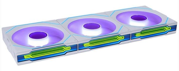 COOLERS CASE FAN 3x120mm LIAN LI UNI FAN SL-INF 120 A-RGB 2300 RPM PWM, w/Controller, Wireless, White, 12SLIN1W3W