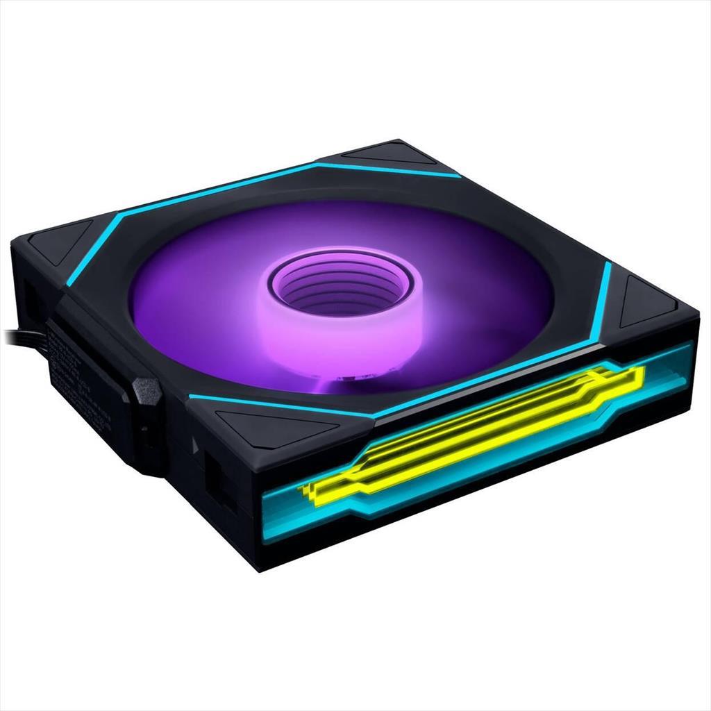 COOLERS CASE FAN 3x120mm LIAN LI UNI FAN TL 120 A-RGB 2300 RPM PWM, w/Controller, Wireless, Black, 12SLIN1W3B - Image 3