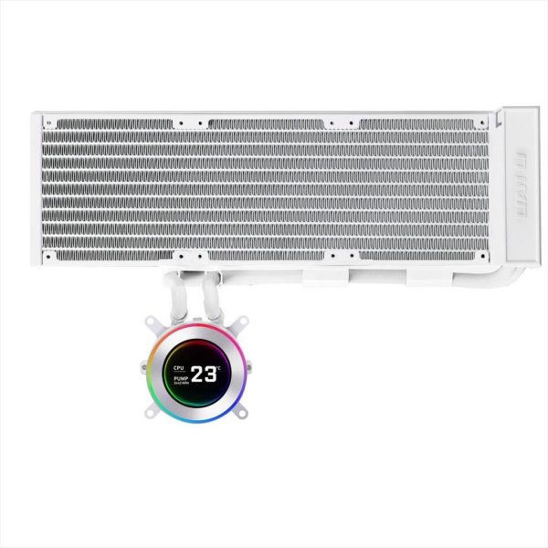 COOLERS CPU AIO LIAN LI HydroShift II LCD 360N ARGB, 3x120mm ARGB fans, LCD-C Display 2.1" IPS, White, GHS2LCD36W