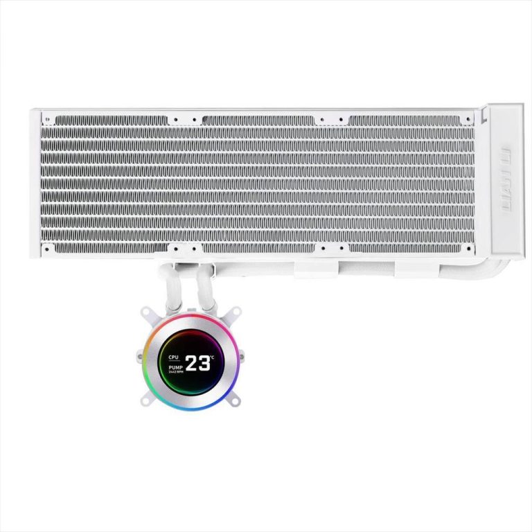COOLERS CPU AIO LIAN LI HydroShift II LCD 360N ARGB, 3x120mm ARGB fans, LCD-C Display 2.1" IPS, White, GHS2LCD36W