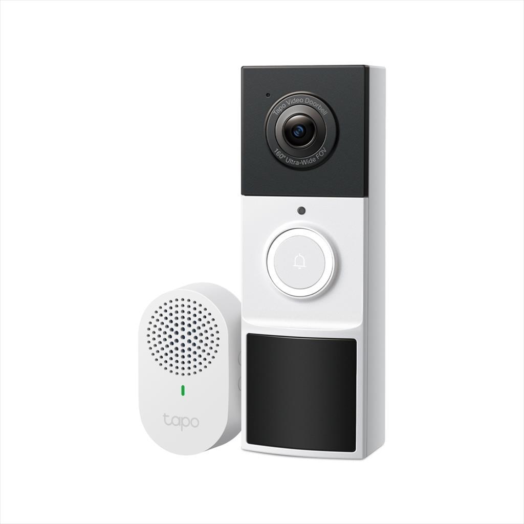 CE SMART DOORBELL TP-LINK TAPO D210, Outdoor, Wireless, 2K QHD (2560×1440), 3MP