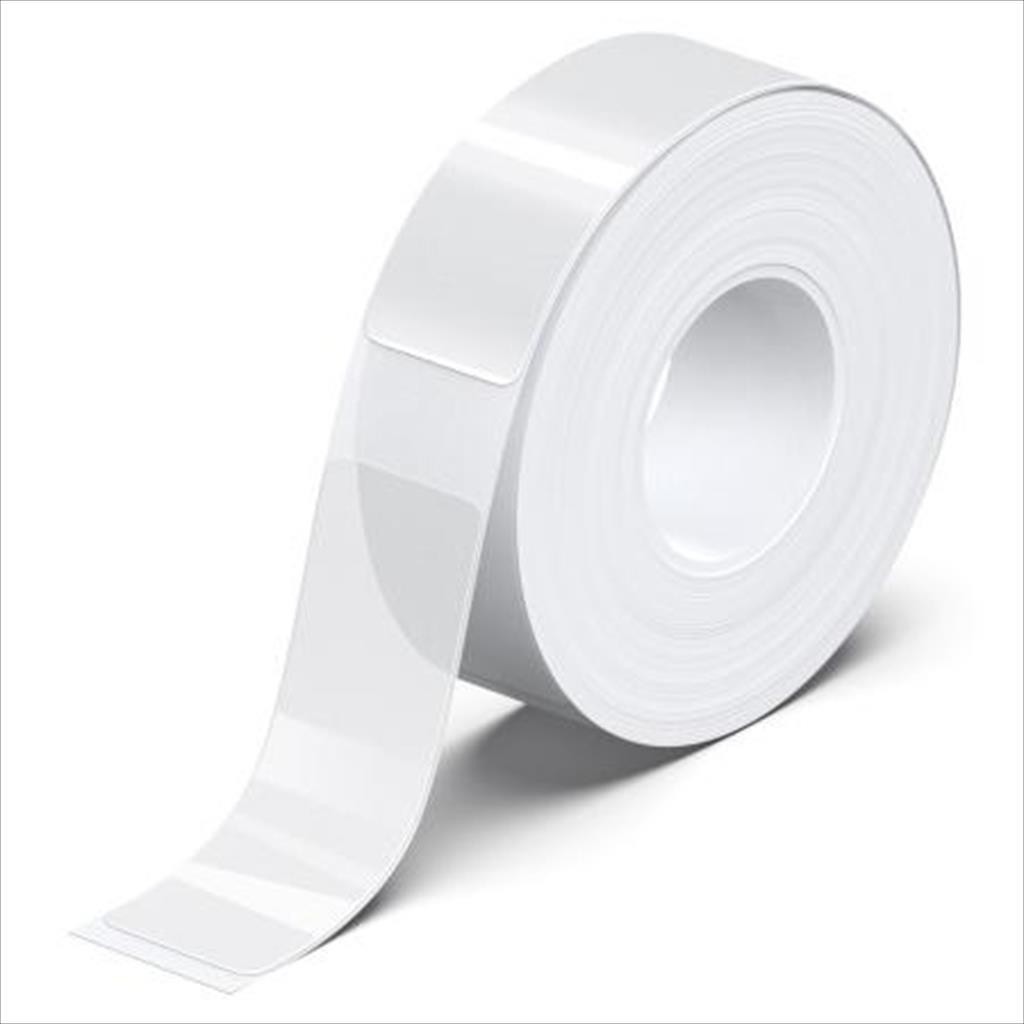 LABEL ADHESIVE ROLL 1x180pcs UPRINT STICK EASY UP21, 14x40mm, transparent