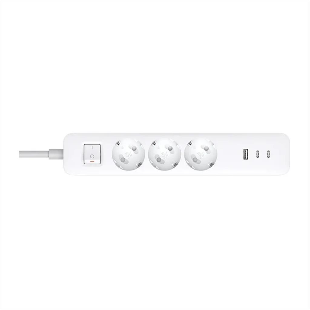 CABLES POWER EXTENSION XIAOMI 20W Power Strip, 1.4m 3xSHUKO, USB-A, USB-C1/C2, XMCXB01EU - Image 2