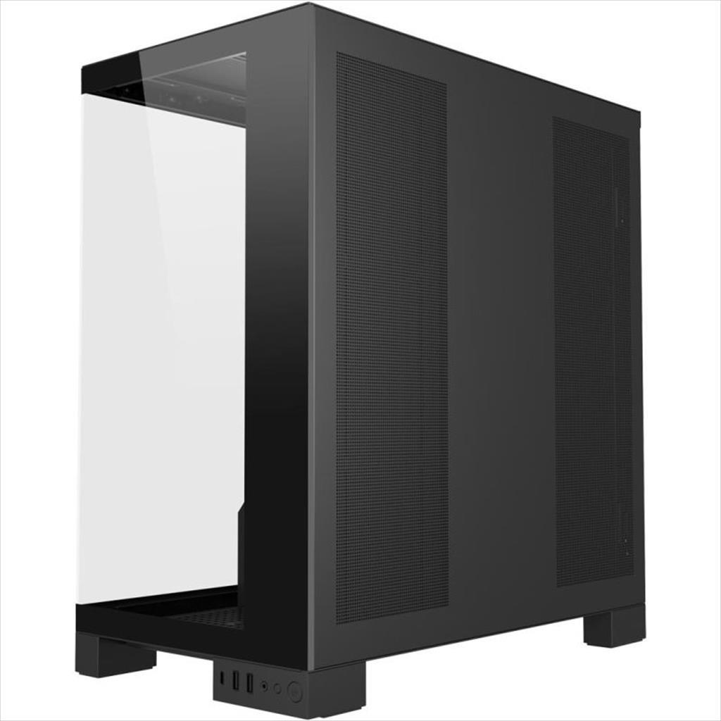 CASE FSP ATX Mid-Tower M540-BA, 4x120mm reverse PWM ARGB, w/Dual-glass panels, Black, POC0000274 - Image 2