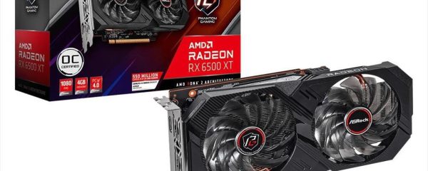 VGA ASROCK RX 6500 XT PHANTOM GAMING D OC 4GB GDDR6, HDMI, DP, 90-GA3DZZ-00UANF