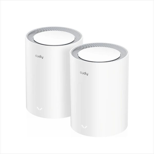 NET ROUTER MESH SYSTEM AX3000 Dual Band, CUDY M30000 (2-Pack), 2.4/5 GHz, 574 - 2402 Mbps,