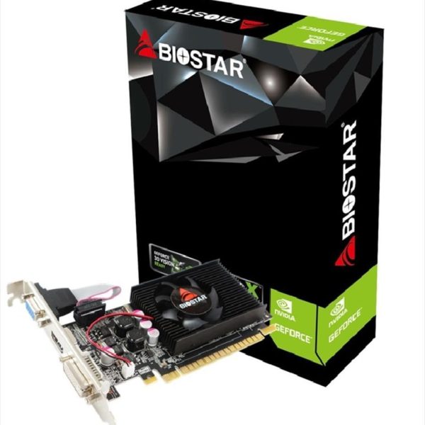 VGA BIOSTAR GT610, 2GB SDDR3, 64 BIT, DVI-I, VGA, HDMI, LP, VN6103THX6
