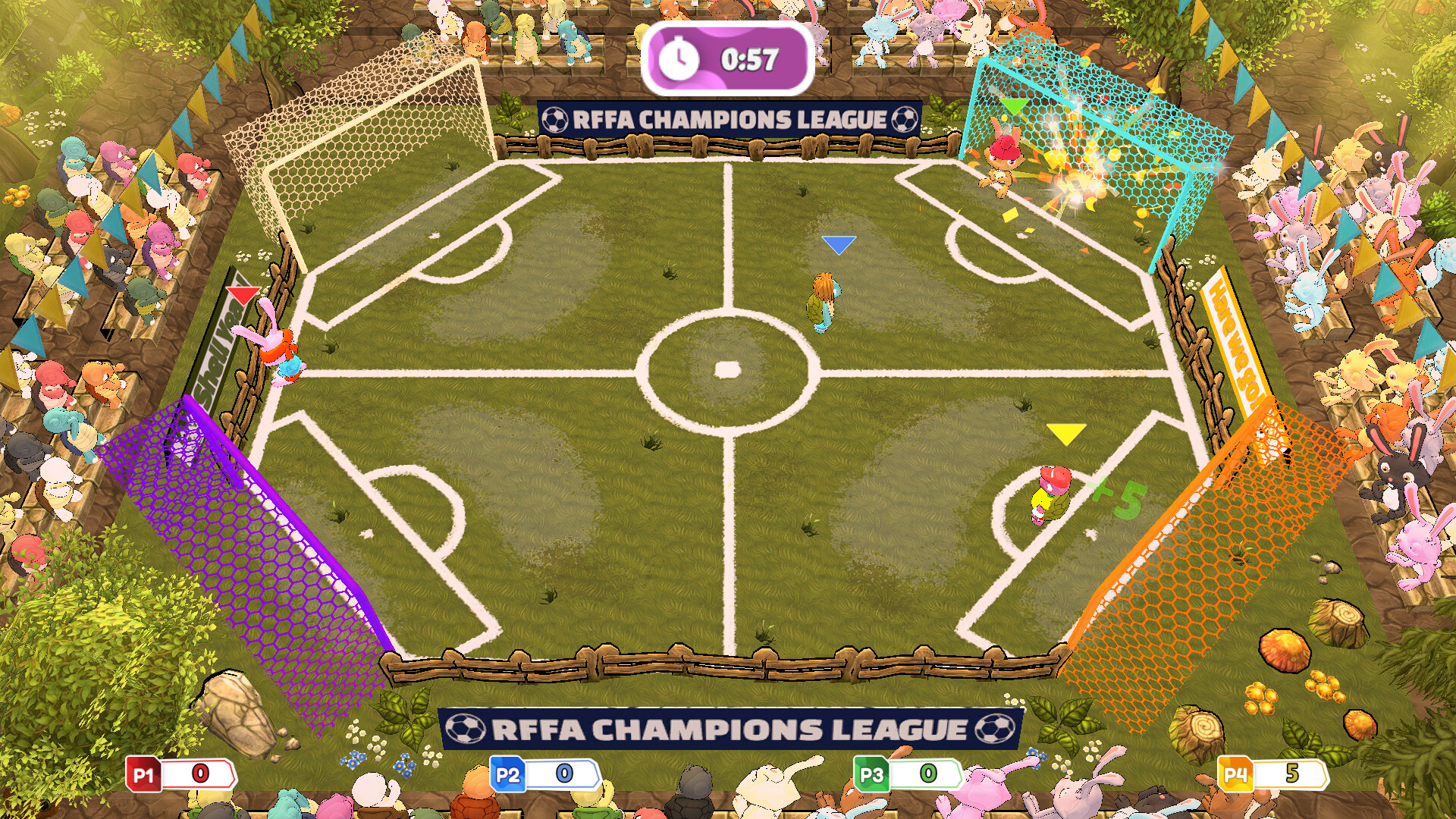 Running Fable Petite Party: Хаос на дигиталната табла