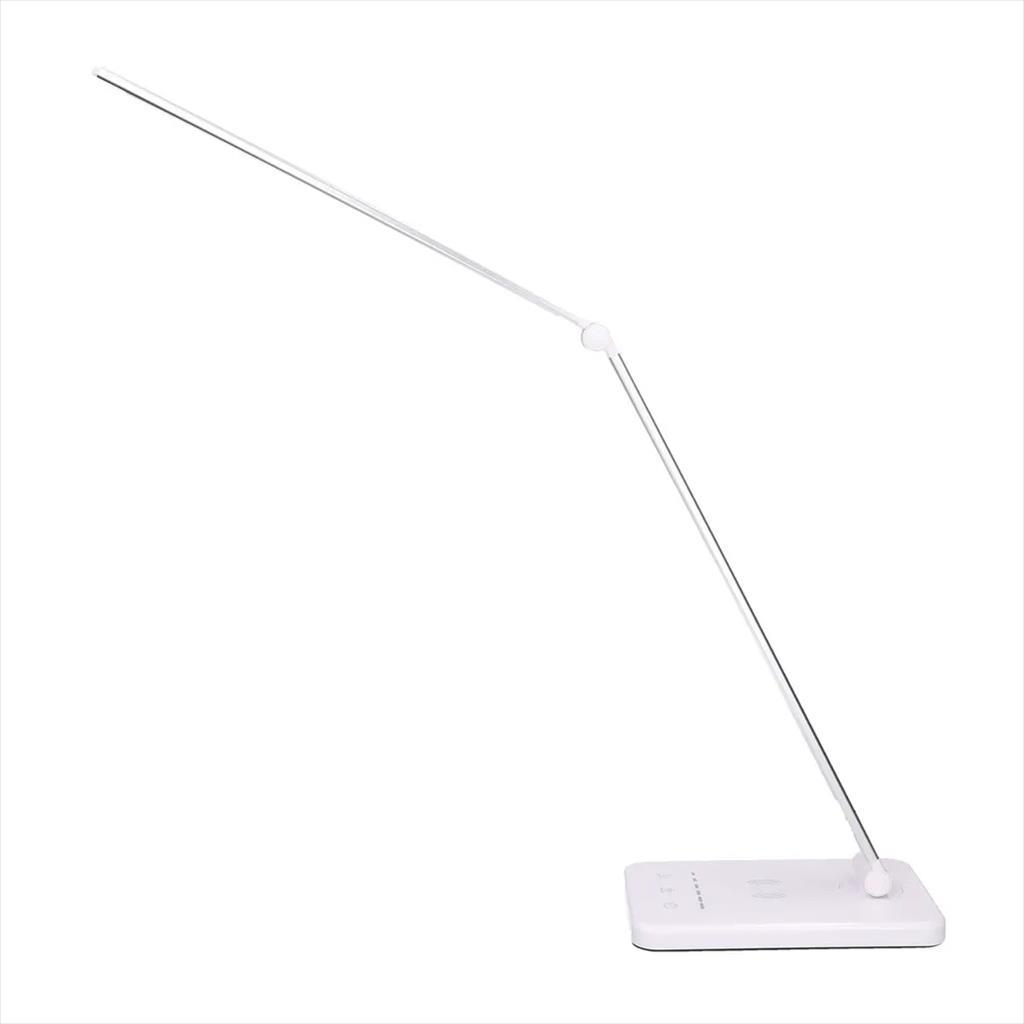 LED LIGHT EXTRALINK SMART LIFE DESK LAMP (5 light profiles) w/wireless charger WHITE - Image 2
