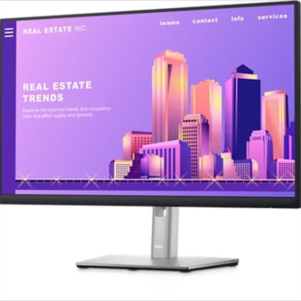 MONITOR 24" DELL P2422H, LED IPS,1920 x 1080 , 5ms, VGA, HDMI, DP, 4xUSB 3.2/1