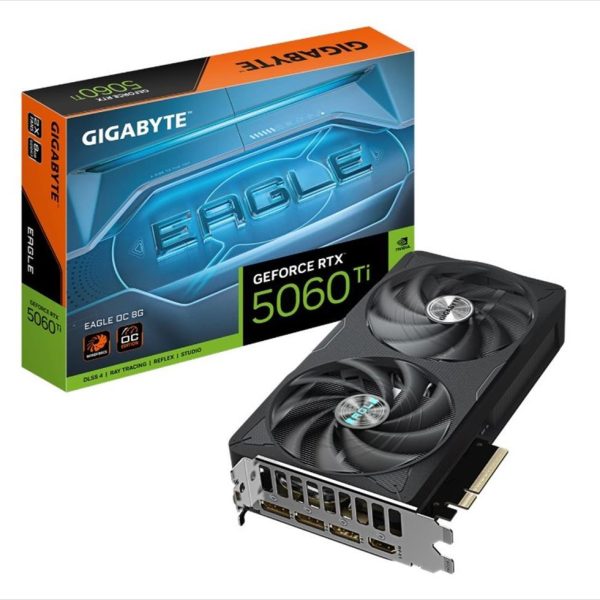 VGA GIGABYTE RTX 5060 Ti EAGLE MAX OC 8GB GDDR7, 3xDP, 1xHDMI, GV-N506TEAGLEMAXOC-8GD