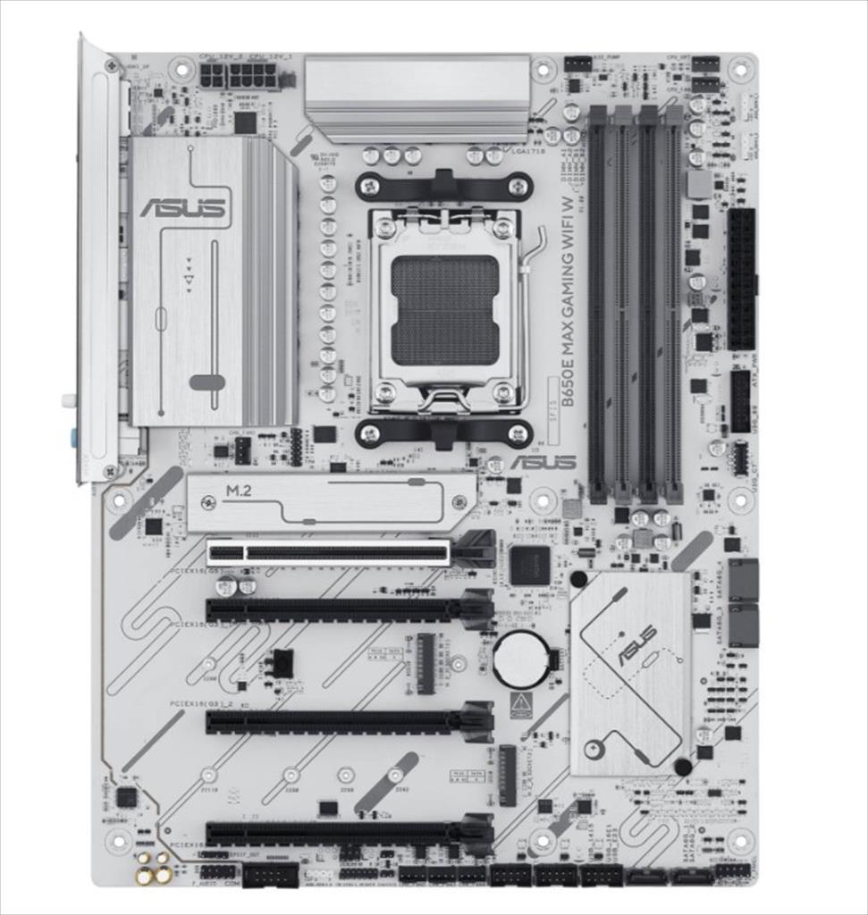 MB AM5 B650E MAX GAMING WIFI W ASUS 4xDDR5 8000Mhz (O.C), DP, HDMI, PCI-Ex16 5.0, 1xPCI-Ex4 4.0,2xPCI-Ex1 4.0,  3xM.2, 4xSATA3, 2.5Gb LAN, WIFI 6E, BT 5.3, 90MB1M00-M0EAY0 - Image 2