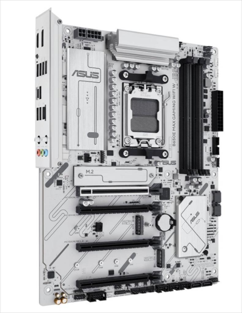 MB AM5 B650E MAX GAMING WIFI W ASUS 4xDDR5 8000Mhz (O.C), DP, HDMI, PCI-Ex16 5.0, 1xPCI-Ex4 4.0,2xPCI-Ex1 4.0,  3xM.2, 4xSATA3, 2.5Gb LAN, WIFI 6E, BT 5.3, 90MB1M00-M0EAY0 - Image 3
