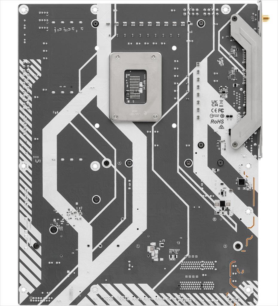 MB 1851 Z890 STEEL LEGEND WIFI ASROCK, 4xDDR5 9466MHz, PCIex16 5.0, 2xPCIex4 4.0, 4xM.2 , 4xSATAIII, HDMI, 2xThunderbolt 4, 2.5G LAN, Wi-Fi 7, BT 5.4, 90-MXBPF0-A0UAYZ - Image 5