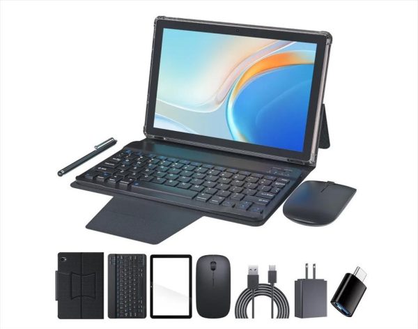 Tablet extralink cp30 10.1", 8gb ram, 128gb, 8mpx, android 13,  6000mah, 1280x800px, kb+ mouse, black