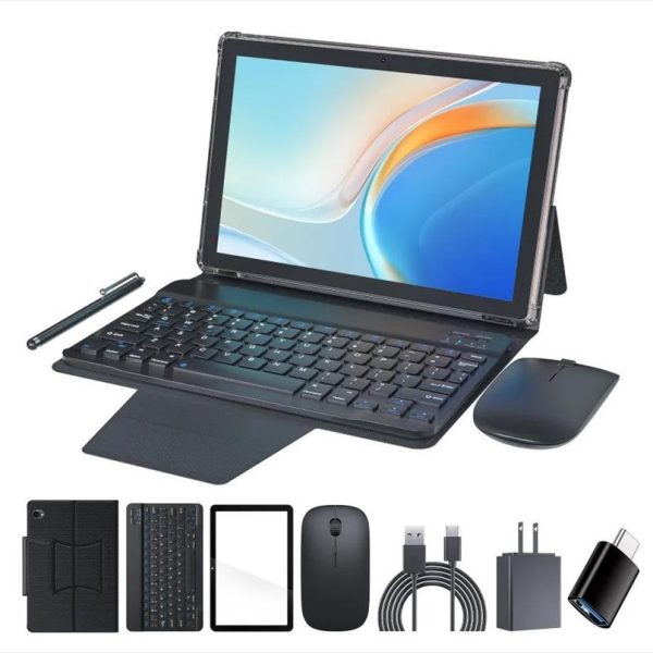 TABLET EXTRALINK CP30 10.1", 8GB RAM, 128GB, 8Mpx, Android 13,  6000mAh, 1280x800px, kb+ mouse, Black