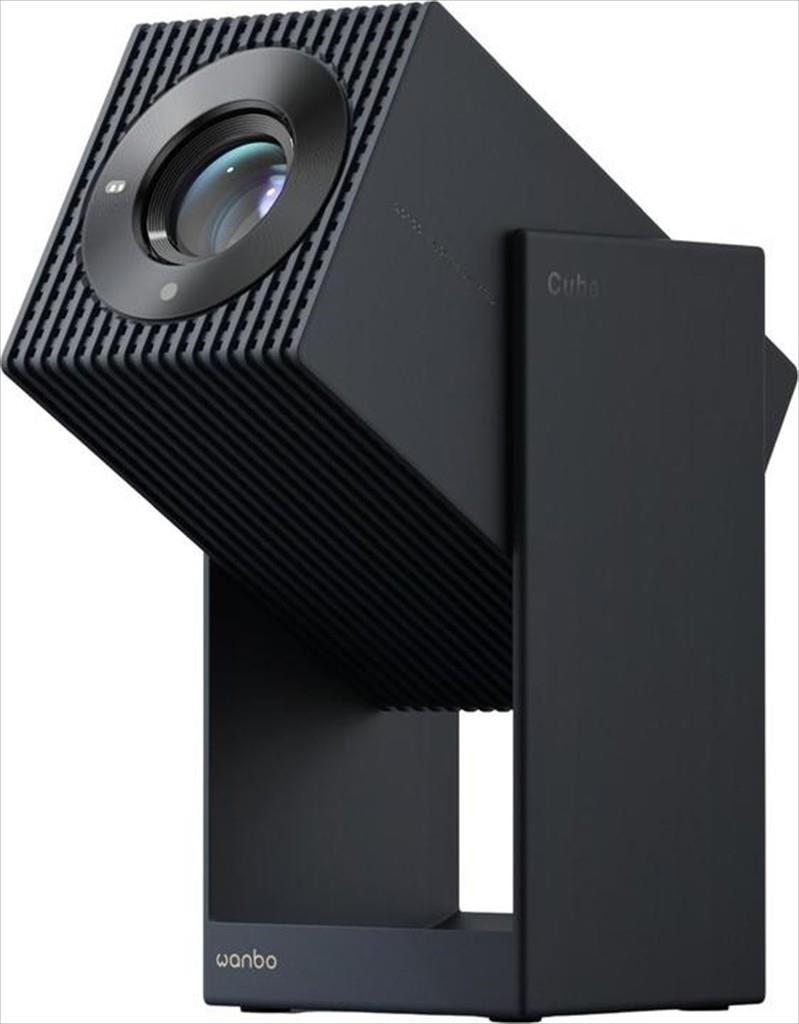 PROJECTOR WANBO CUBE 2 PRO w/GIMBAL Android TV 11, 500Ansi, 2000:1 FHD (1920x1080),  HDMI, USB 2.0, AUX, WIFI 6, w/speakers, Blue