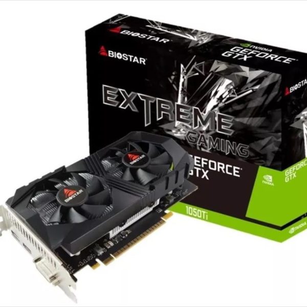 VGA BIOSTAR GTX1050Ti 4GB GDDR5, DVI-D ,HDMI ,DP, VN1055TF41