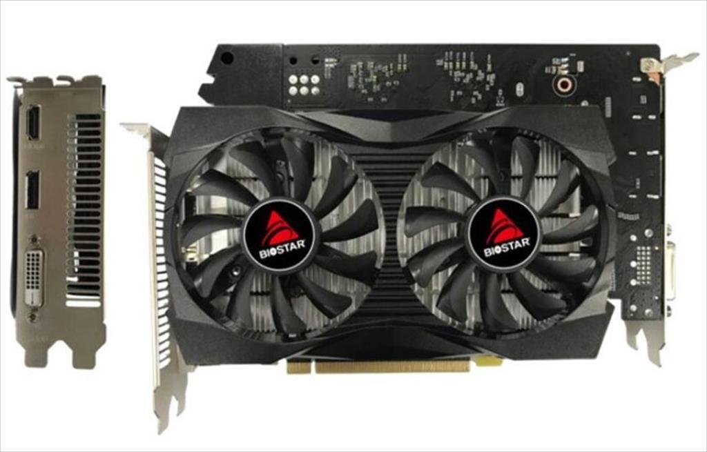 VGA BIOSTAR GTX1050Ti 4GB GDDR5, DVI-D ,HDMI ,DP, VN1055TF41 - Image 2