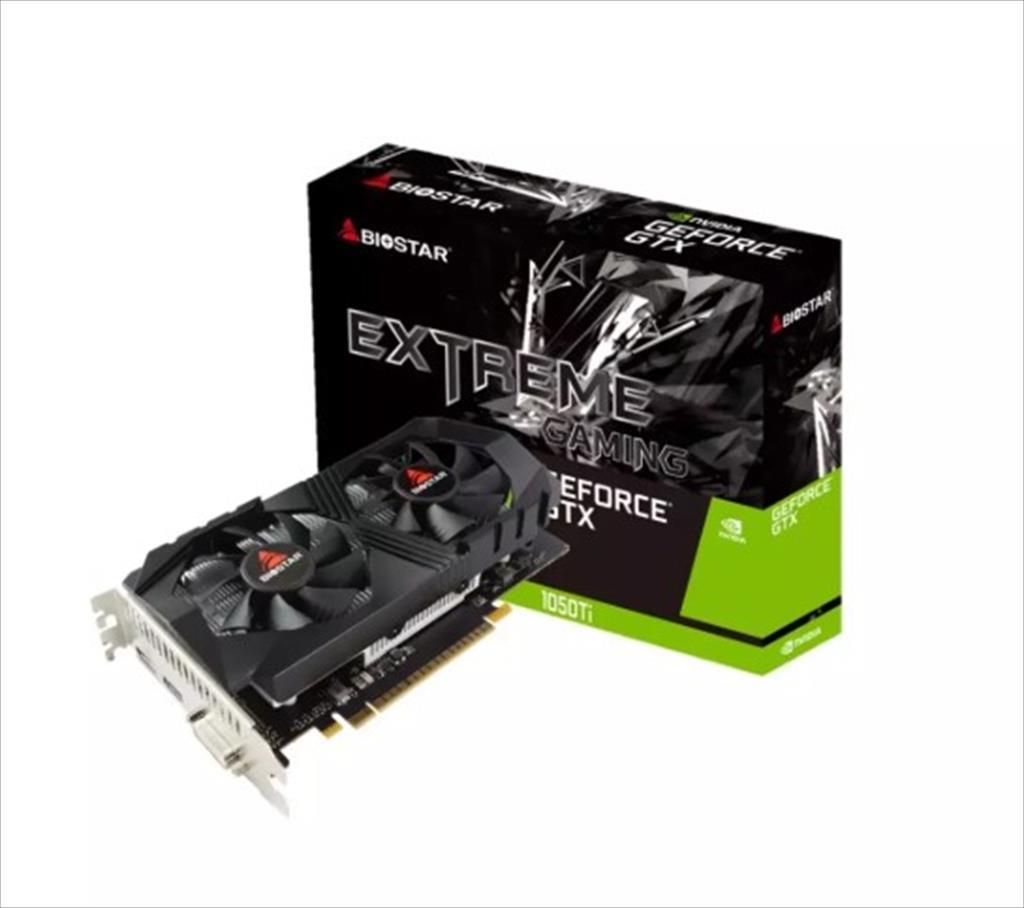 VGA BIOSTAR GTX1050Ti 4GB GDDR5, DVI-D ,HDMI ,DP, VN1055TF41 - Image 3