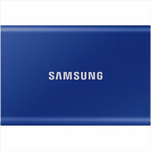 EXTERNAL SSD SAMSUNG T7 1TB USB 3.2 Gen2 Blue MU-PC1T0H