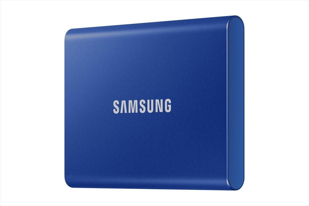 EXTERNAL SSD SAMSUNG T7 1TB USB 3.2 Gen2 Blue MU-PC1T0H - Image 3
