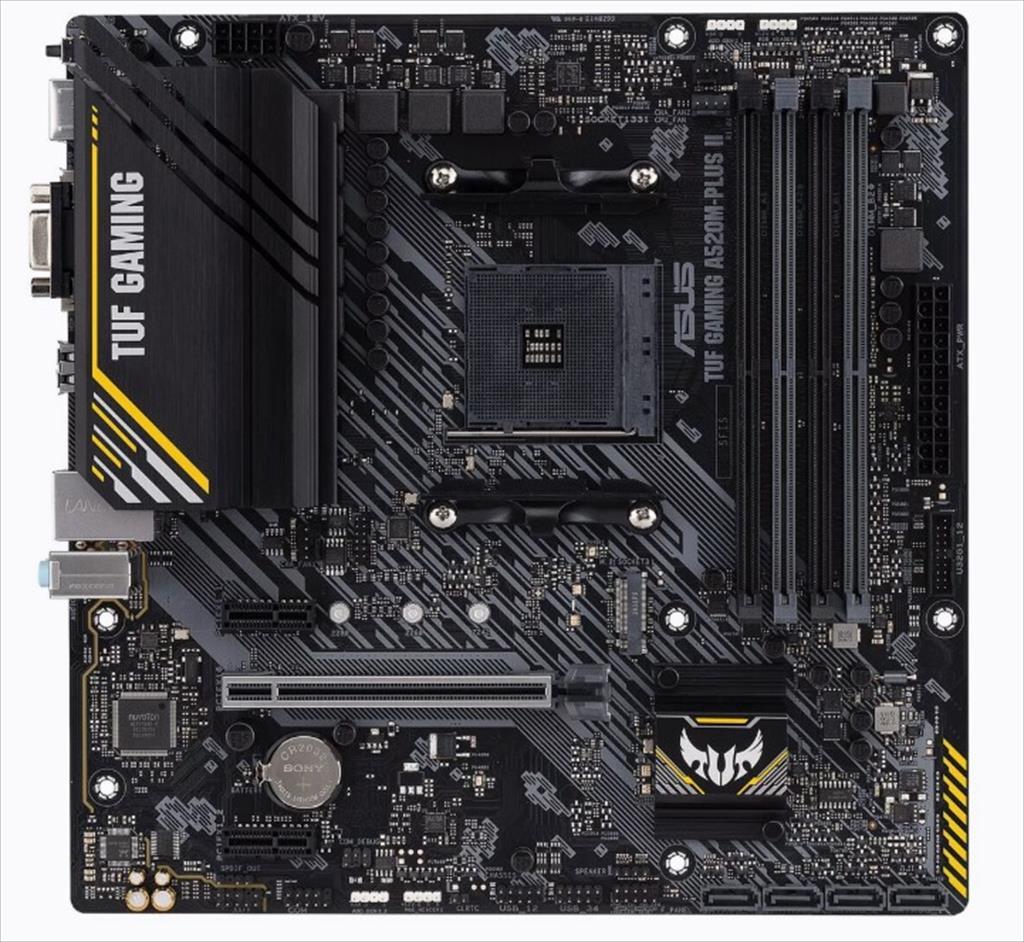 MB AM4 A520M-PLUS II TUF GAMING ASUS 4xDDR4 4866Mhz(O.C), HDMI, DP, VGA, 1xPCIec16, 2xPCIex1, 1xM.2, 4xSATAIII, 90MB17G0-M0EAY0 - Image 4