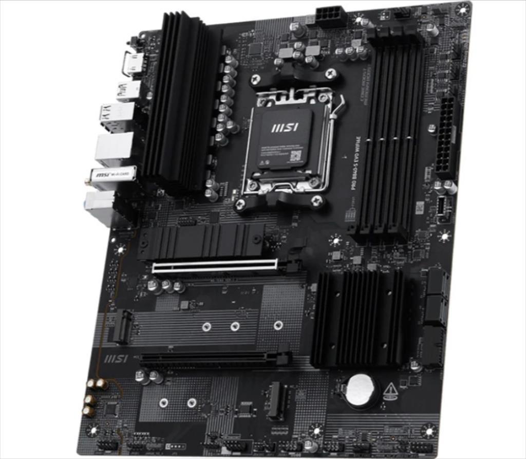 MB AM5 B840-S EVO PRO WIFI6E MSI 4xDDR5 8000Mhz (O.C), HDMI, 1x PCI-Ex16 4.0,1x PCI-Ex4 3.0, 3xM.2,4xSATA3, 2.5G LAN, Wi-Fi 6E,BT 5.3, 7E93-001R - Image 3