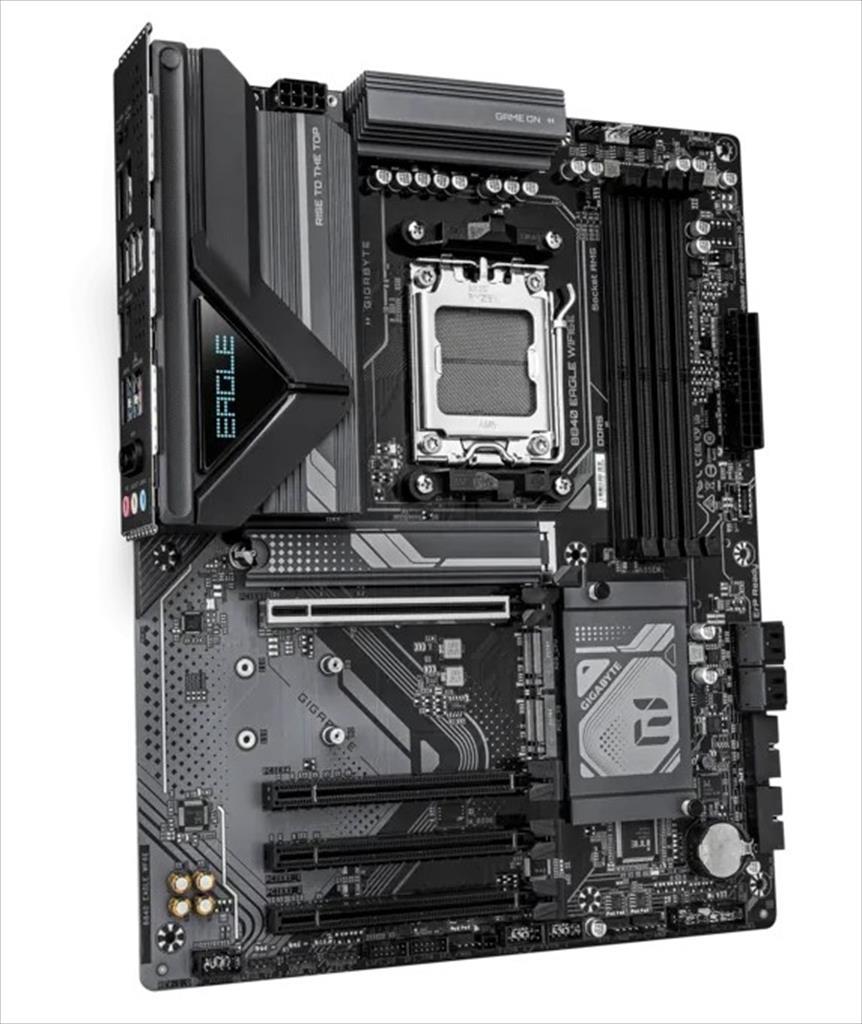 MB AM5 B840 EAGLE WIFI6E GIGABYTE 4xDDR5 8200Mhz (O.C), HDMI, DP, 1x PCI-Ex16 4.0,2x PCI-Ex4 3.0,1x PCI-Ex1 3.0 3xM.2,4xSATA3, 2.5G LAN, Wi-Fi 6E,BT 5.3 - Image 3