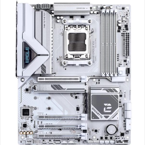 MB AM5 B850 EAGLE ICE GIGABYTE 4xDDR5 8200Mhz (O.C), DP, HDMI, PCI-Ex16 5.0, PCI-Ex4 4.0,2xPCI-Ex1 3.0, 3xM.2, 4xSATA3, 2.5GbE LAN